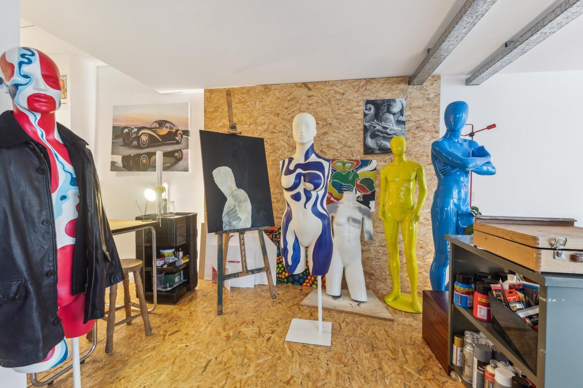 Cosy Art Studio Near Station With Bikes And Garden Gent Eksteriør billede